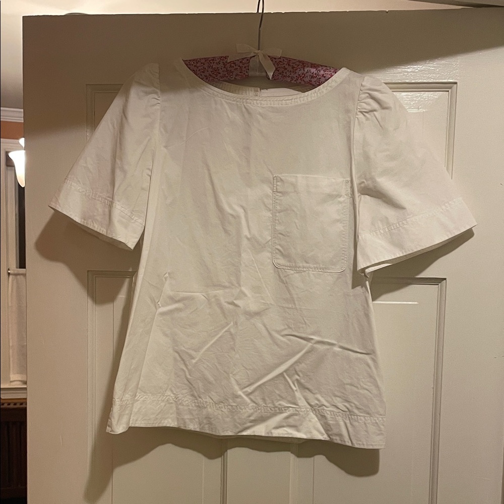 Tory Burch White Cotton Shirt
